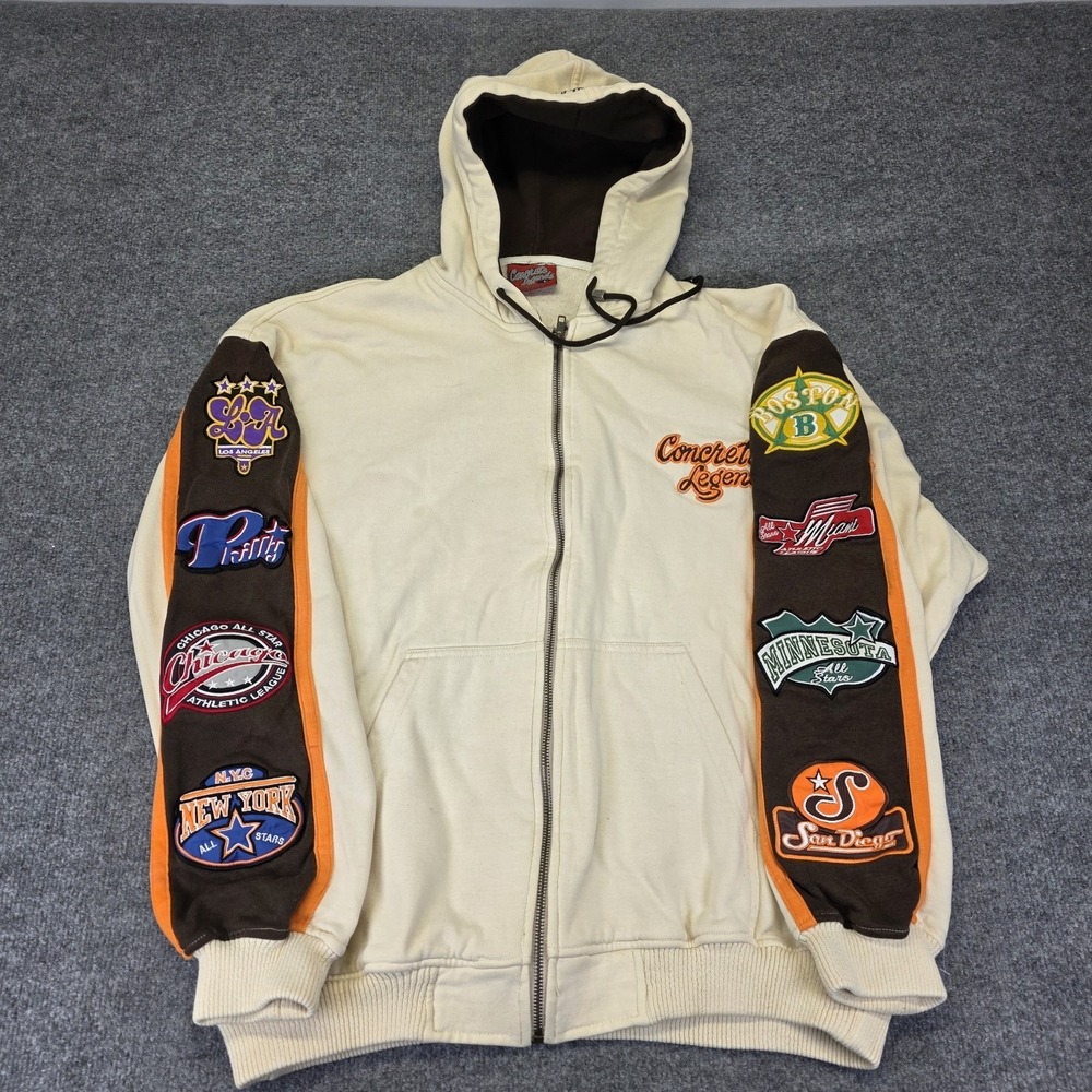 Concrete Legends NBA All-Star Hooded Sweatshirt Size LG Streetwear Lakers